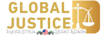 Global Justice / Make Syria Great Again logo